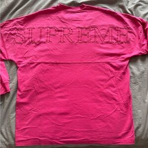 Supreme Overdyed Long Sleeve Shirt SS20 Relaxed Fit